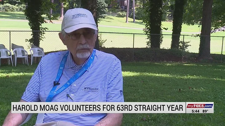 Man, 95, volunteers at Wyndham for 63 years straight