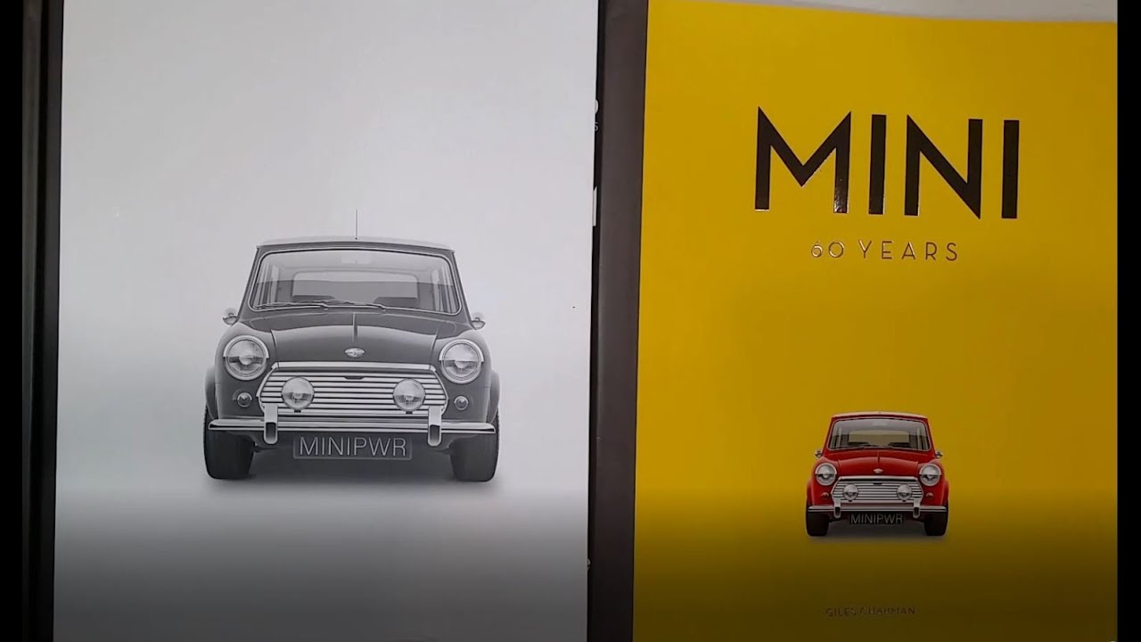 Unboxing and flip through the book: Mini 60 Years by Giles Chapman