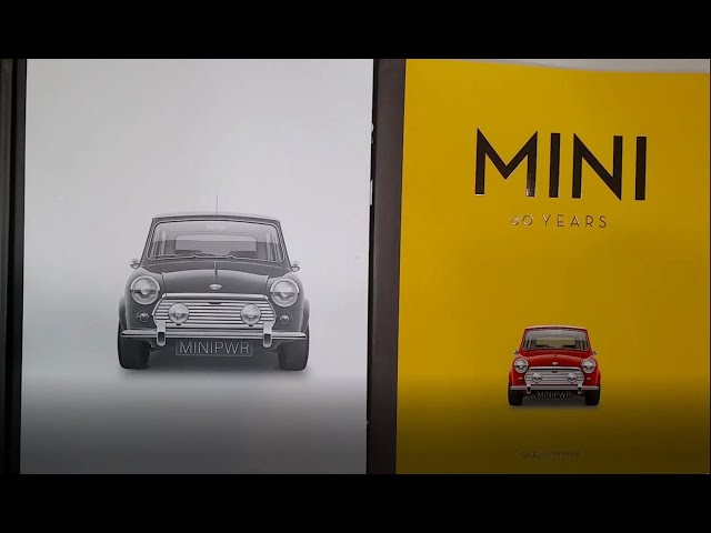 Unboxing and flip through the book: Mini 60 Years by Giles Chapman