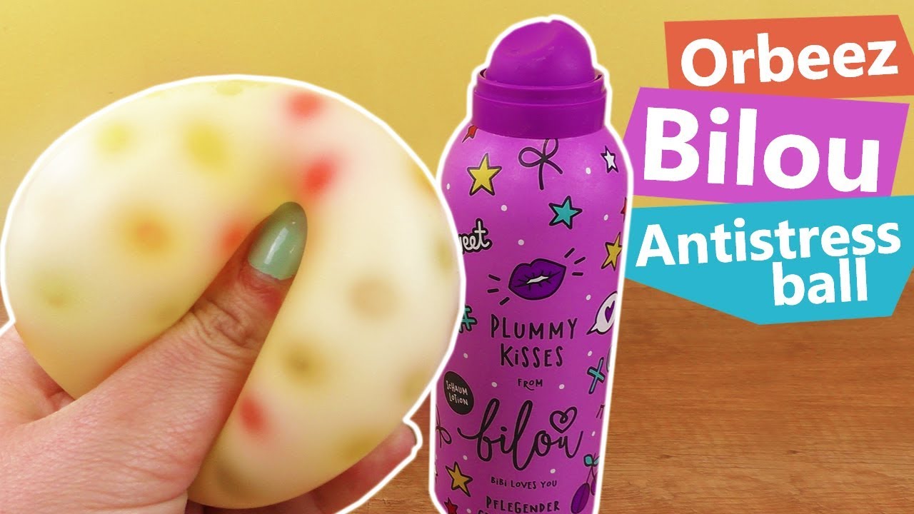 Bilou Plummy Kisses Antistressball | Orbeez & Bilou in einem Ball?! DIY Antistress Idee