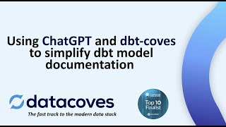 Celebrity Using ChatGPT and dbt-coves to simplify dbt model documentation Net Worth