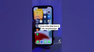 Fanya Simu Itaje Jina La Mtu Anayekupigia 