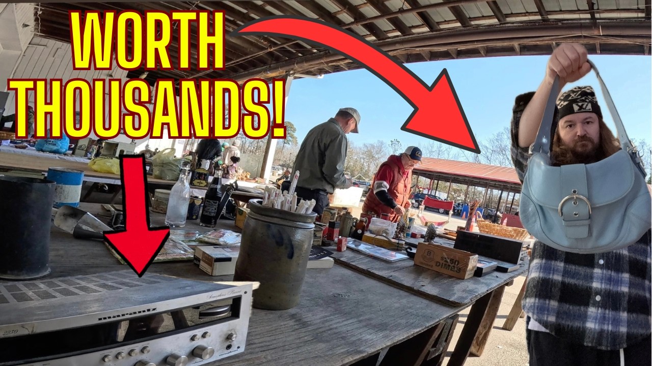 This FLEAMARKET was LOADED!