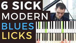 6 Sick Modern Blues Licks For Jazz Piano