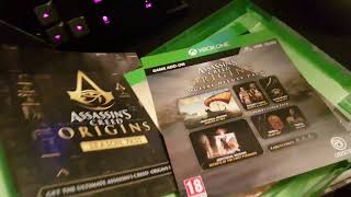 Assassins creed Origins Deluxe Edition Unboxing