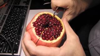 Как быстро почистить гранат Как быстро почистить гранат
