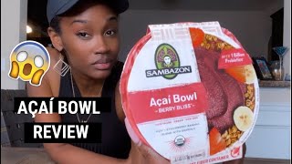 SAMBAZON AÇAÍ BOWL REVIEW l BERRY BLISS