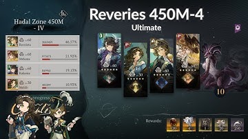 Reveries 450M-4 Hadal Zone First Clear - Recoleta Ult Team | Reverse: 1999 3.0