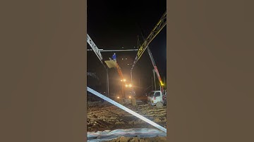 Công việc trên cao vào ban đêm thật nguy hiểm😥😥#viralvideo #youtubeshorts #work