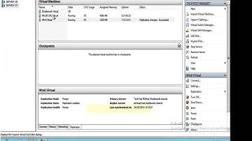 Hyper-V 2012 Replication