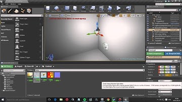 Unreal Engine 4 : How to make lamp (on button & motion sensor)