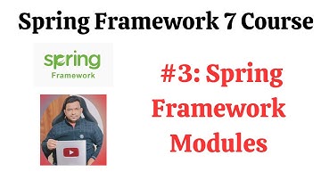 Important Spring Framework Modules | Spring Framework 7 Course | Lecture #3