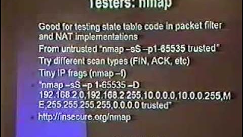 DEF CON 8 - Syke - Opensource utilities and how to use them to test IDSes and firewalls.