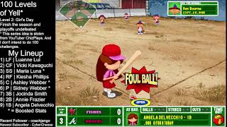 Challenge 2 Perfect Season - Its Girls Day Backyard Baseball 2003