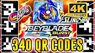 All 340 Qr Codes Beyblade Burst Rise App In 4k Youtube