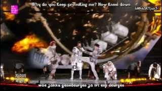 B.A.P - Badman LIVE Incheon Mu$ic Wav3 130919 [eng sub  roman]