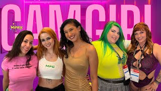 CAM GIRL MODELS at AVN ADULT EXPO 2025