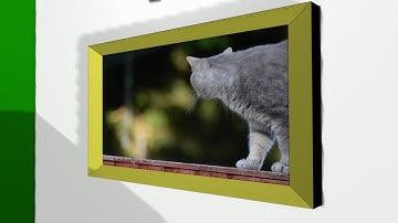 image in a frame using Maya first attempt at UV texturing