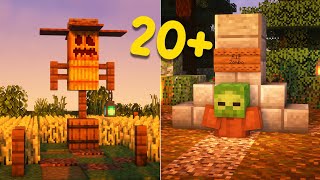 20+ Minecraft Halloween Build Hacks & Designs!