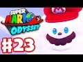 Super Mario Odyssey - Gameplay Walkthrough Part 23 - Snow Kingdom Races! (Nintendo Switch)