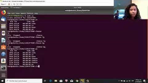 Administracion de procesos en Linux Terminal