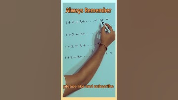 Maths tricks ||important tricks || sum of natural numbers