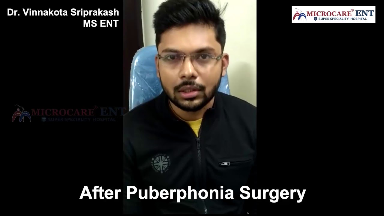 Puberphonia Surgery II Voice Surgery II Dr. Vinnakota Sriprakash MS ENT