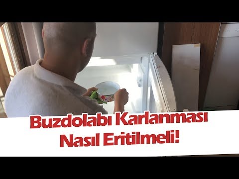 Buzdolabı Karı Nasıl Eritilir! Buzdolabı Karlanması Eritilirken Nelere Dikkat Edilmeli! #buzdolabı