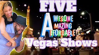 5 Affordable Las Vegas Shows #smifandlaly #vegas #vegasshows #cheaptickets #vegasdeals #bestdeals