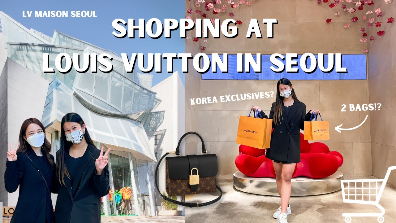 BUYING MY FIRST LOUIS VUITTON BAG IN KOREA ll Seoul Travel Vlog 3