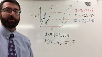 Calc 3 - 1.6.3 - Volume of a parallelepiped using the triple scalar product