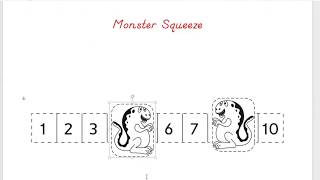 Math games - Monster Squeeze and Top It screenshot 3