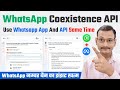 WhatsApp Coexistence Kya Hai? | Existing WhatsApp Number ko API se Kaise Jode (Hindi)