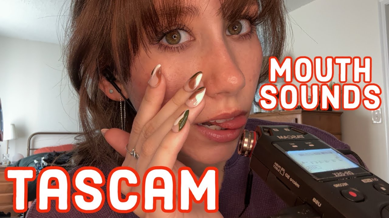 ASMR | Ear To Ear Tascam Mouth Sounds 👄 - YouTube