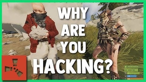 RUST | YOUTUBER Caught HACKING / KILLING RAIDERS for MAD LOOT