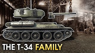 The T34 Family / War Thunder