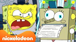 SpongeBob Masuk ke Alam Semesta Alternatif 🌀 | 60 Menit | Nickelodeon Bahasa