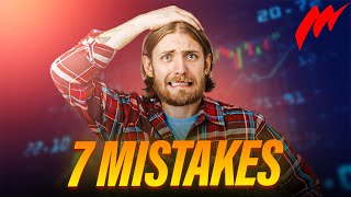 Forex Trading Mistakes 🚨 📣 Beginners! TOP 7 to AVOID!