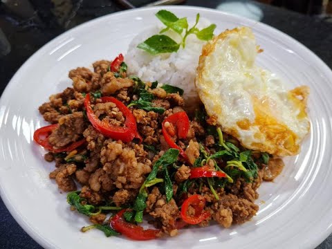 Minced Beef with Spicy Basil Recipe