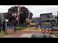 Spoorwegovergang Heiloo // Dutch railroad crossing
