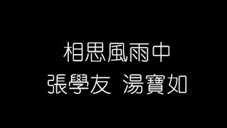 張學友 湯寳如   相思風雨中 無損音樂FLAC 歌詞LYRICS 純享