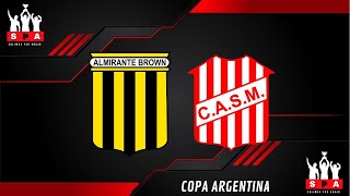 ¡PENALES! ALMIRANTE BROWN VS SAN MARTIN DE TUCUMÁN EN VIVO ⚽️ ⚽️ 🔥🔥 COPA ARGENTINA 32AVOS DE FINAL -