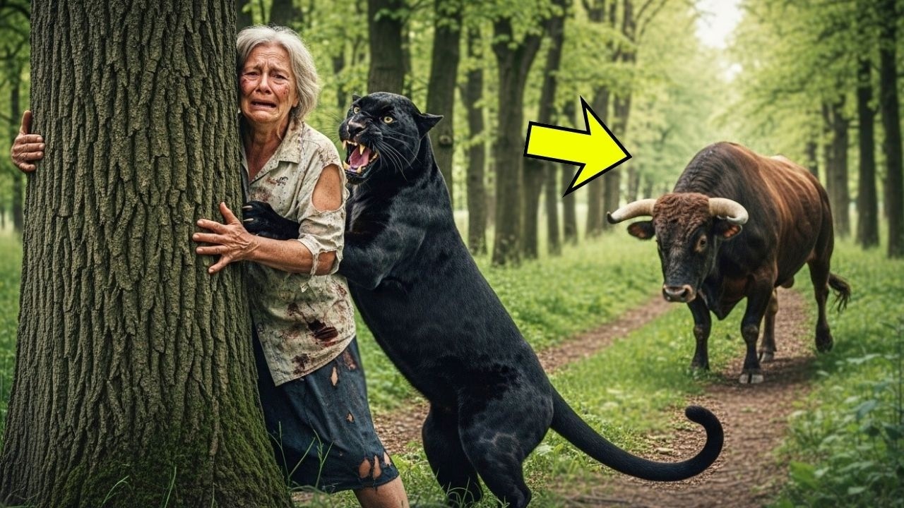 REICHER ENKEL verlässt ALTE OMA, um vom SCHWARZEN PANTHER gefressen zu werden, STIER sah es...