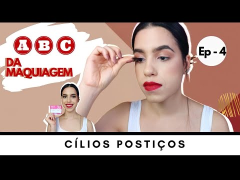 ABC da maquiagem - Aprenda a colar cílios postiços