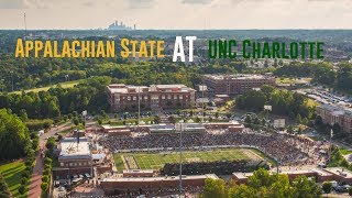 First Football Game between App State and UNC Charlotte