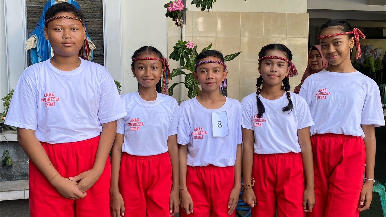Juara 1 Lomba Senam Anak Indonesia Hebat