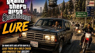 GTA San Andreas – Lure Mission! CJ leads the Da Nang Boys on a wild chase. Can he escape #GTA #Lure