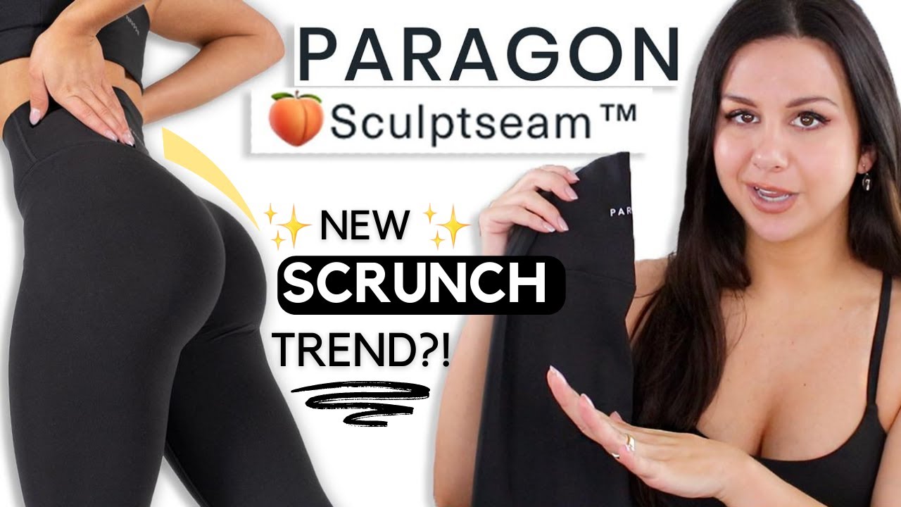 SECRET SCRUNCH LEGGINGS?! IN-DEPTH PARAGON FITWEAR LEGGINGS TRY ON