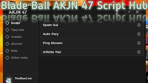 Blade Ball AKJN 47 Script Hub | Hydrogen - Fluxus - Delta - Arceus x - Codex Executor