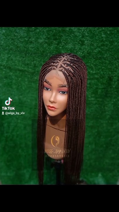 triangle box braids #hairstyle #shorts #trending #wigsforeverywoman # ...
